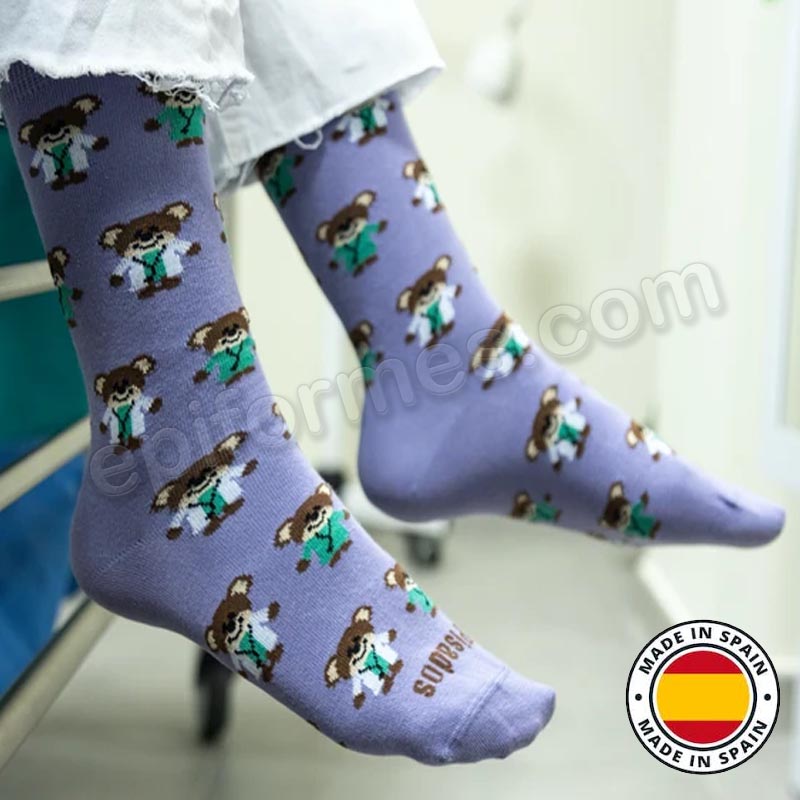 Calcetines de sanidad estampados Ositos sanitarios