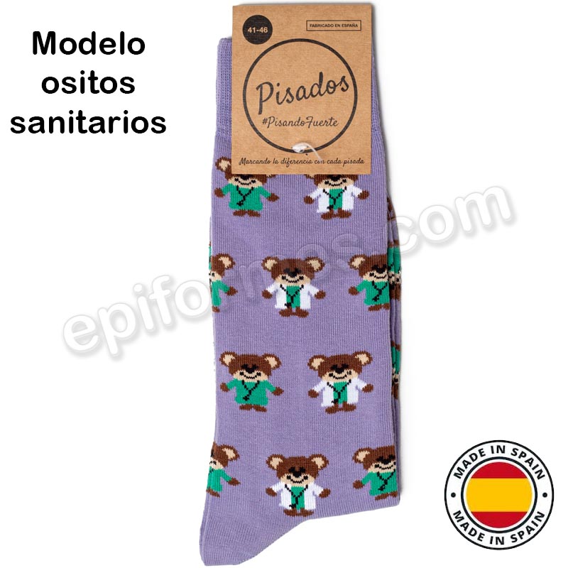 Calcetines de sanidad estampados Ositos sanitarios