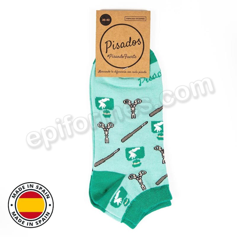 Calcetines de sanidad estampados sin anestesia