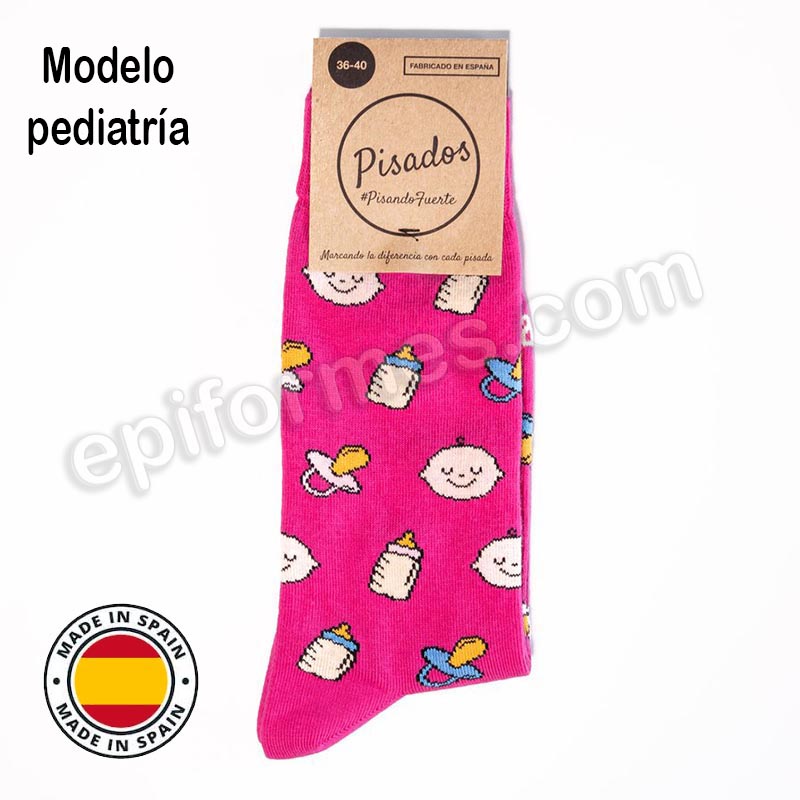 Calcetines de sanidad estampados pediatría