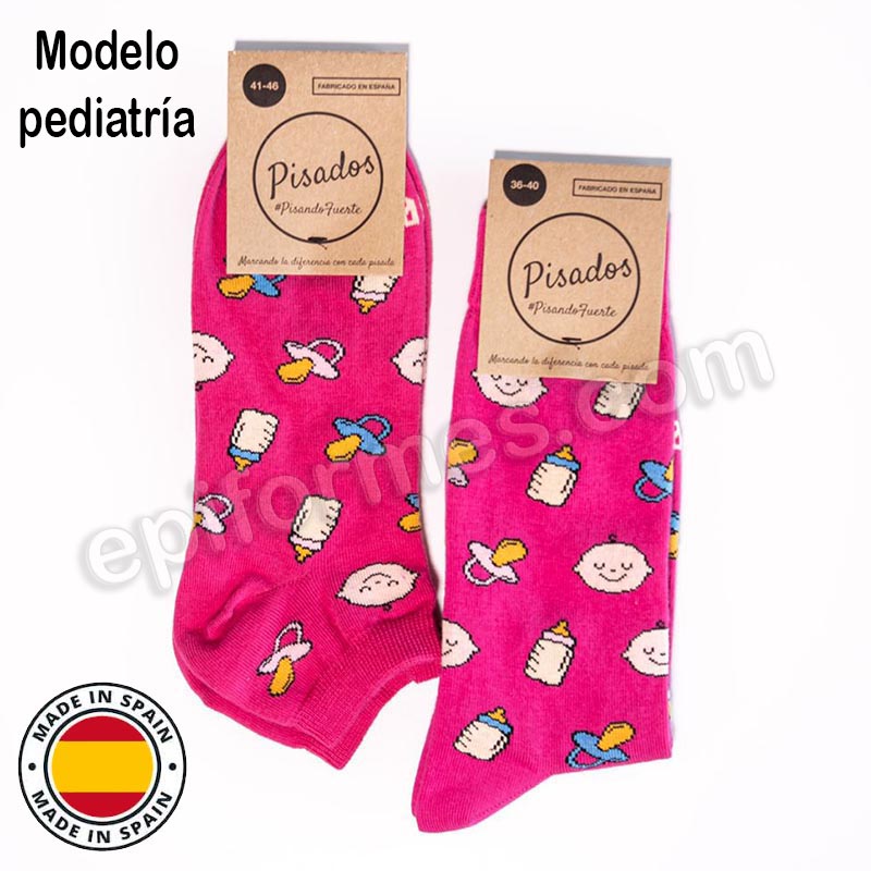 Calcetines de sanidad estampados pediatría