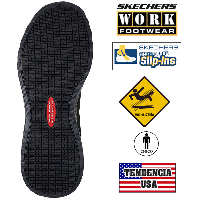 Calzado Squad chaos waterproof skechers hombre
