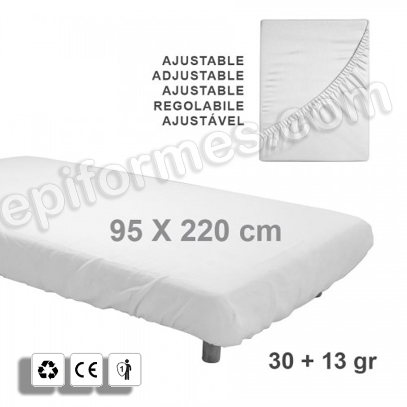 10 Sábanas ajustable impermeable 95x220