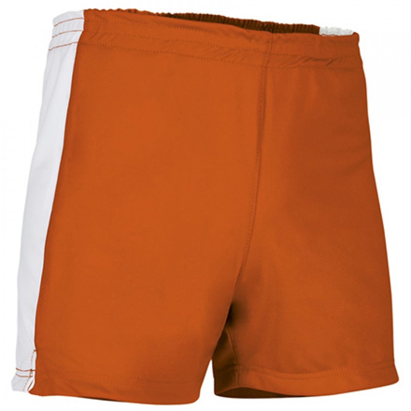 Pantalón corto deportivo bicolor