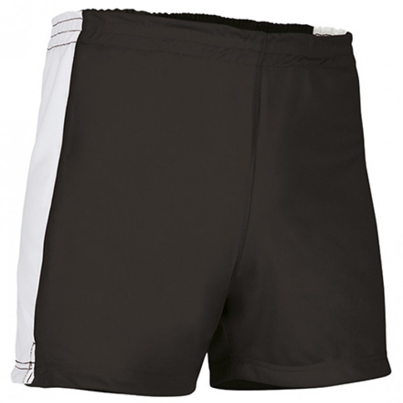 Pantalón corto deportivo bicolor