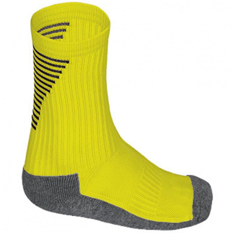 Calcetines deportivos tricolor.