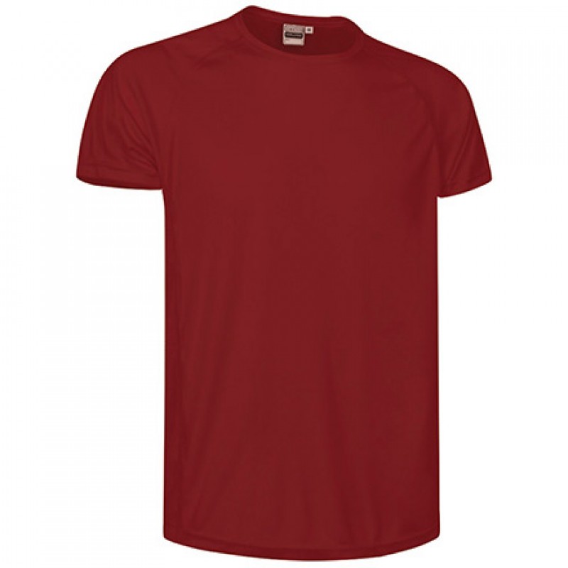 Camiseta técnica de manga corta y cuello redondo