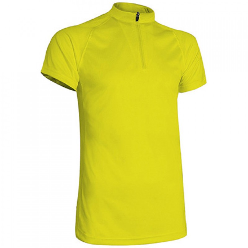 Camiseta técnica trail running.
