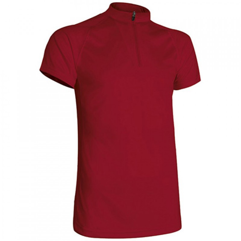 Camiseta técnica trail running.