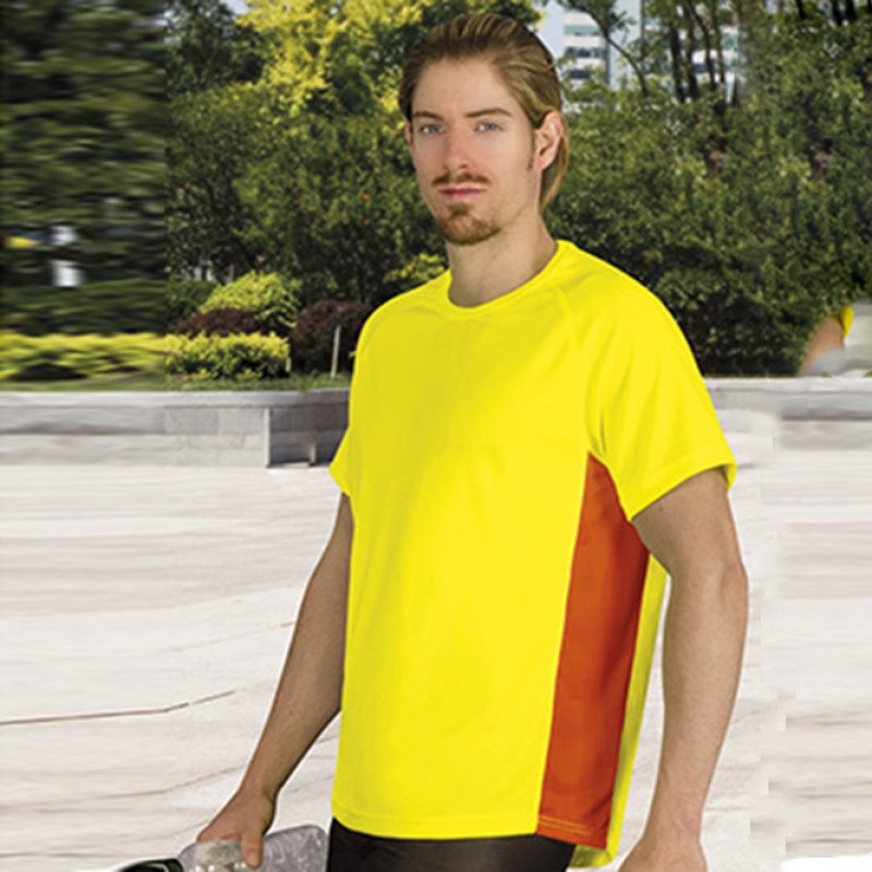 Camiseta técnica bicolor