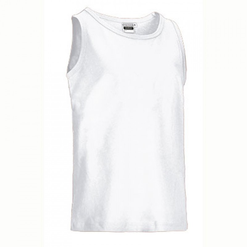 Camiseta económica infantil sin mangas 160 gr