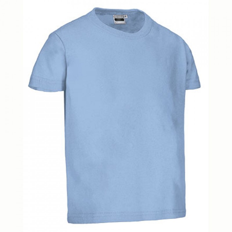 Camiseta económica infantil de algodón 160 gr
