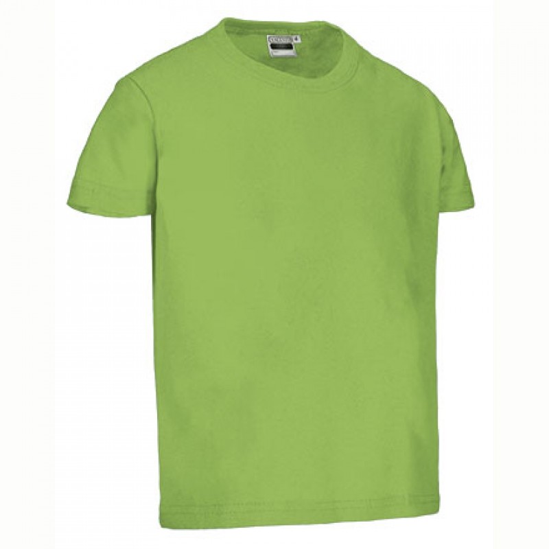 Camiseta económica infantil de algodón 160 gr