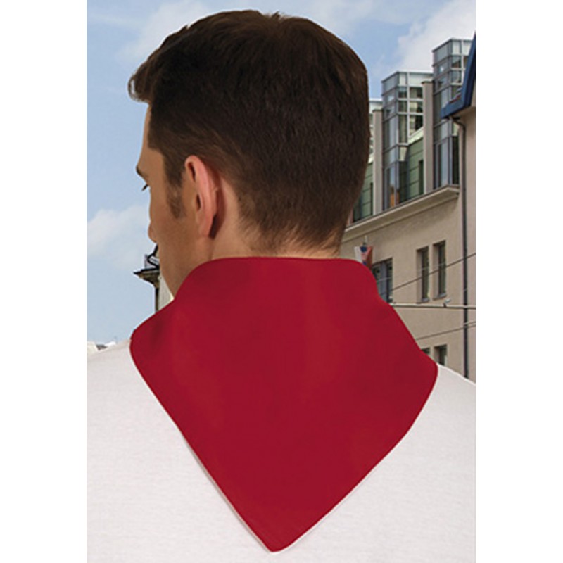 Pañuelo cuadrado rojo