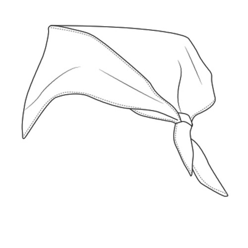 Pañuelo triangular Gala