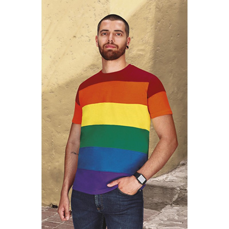 Camiseta arcoiris