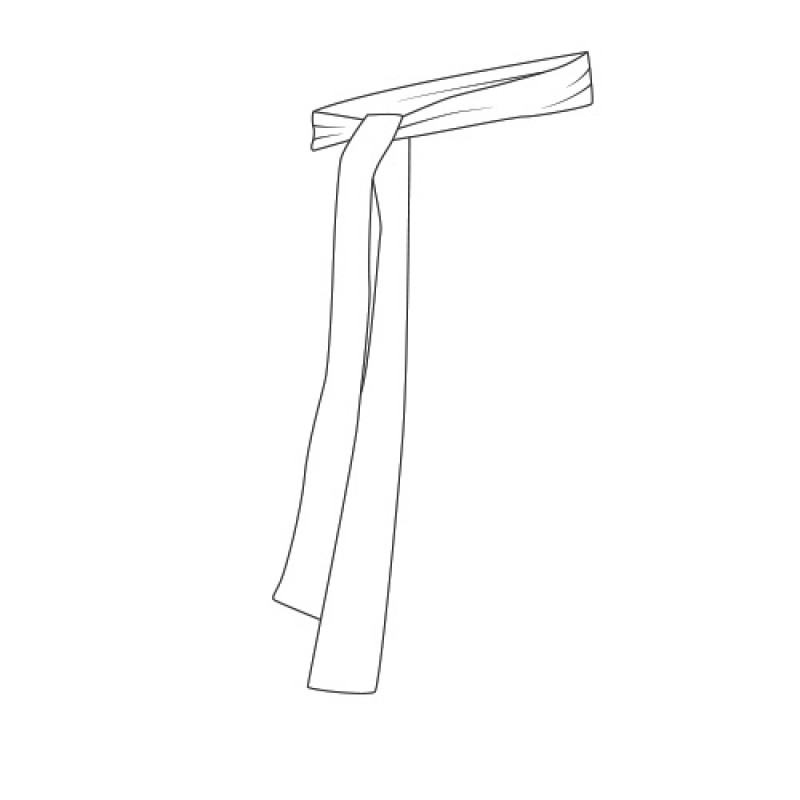 Fajín rectangular 