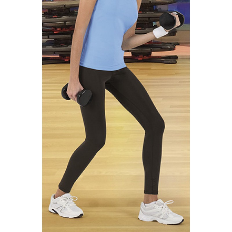 Mallas largas deportivas elásticas para mujer.