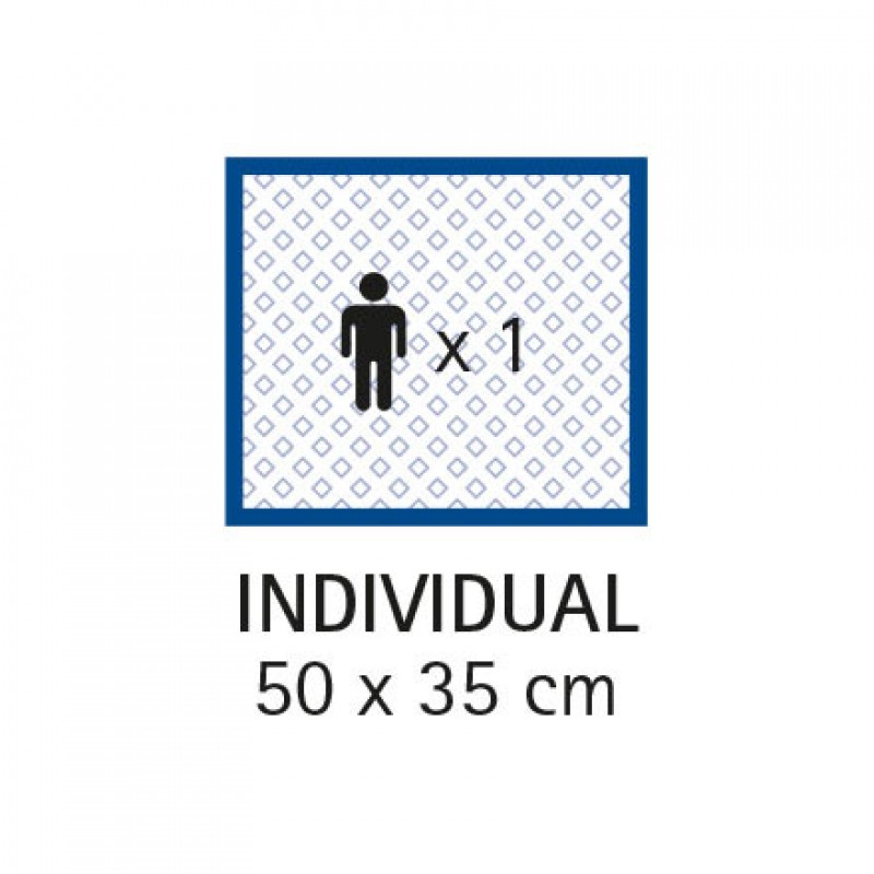 500 manteles desechables individuales 50x35