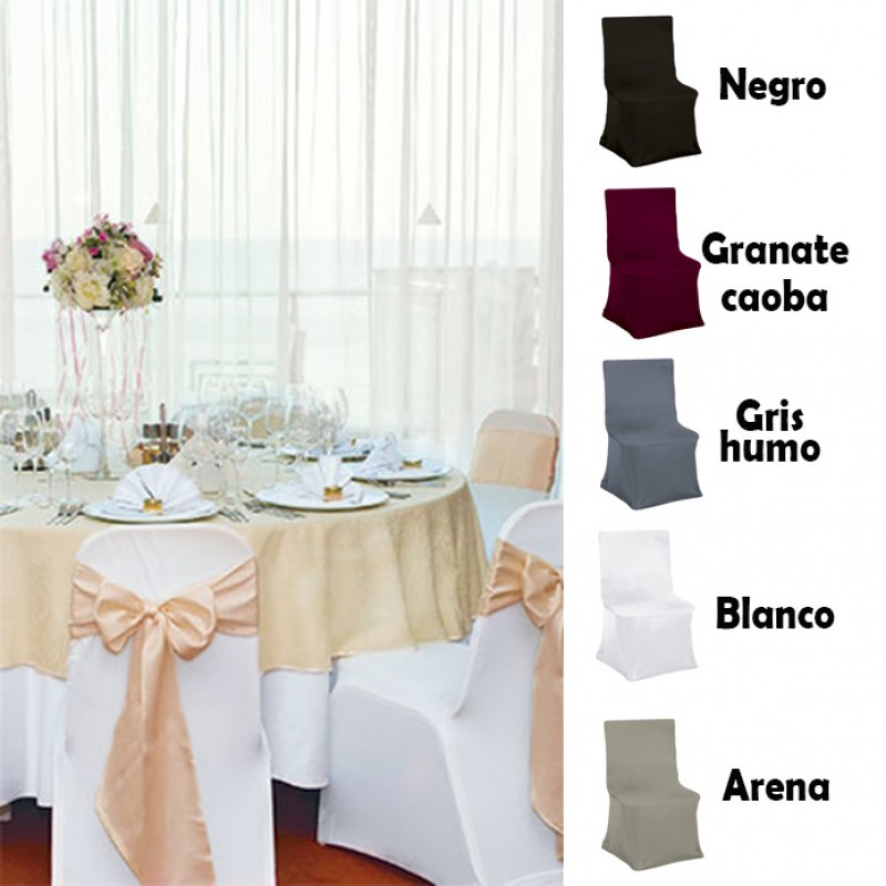 3 Fundas de sillas para eventos