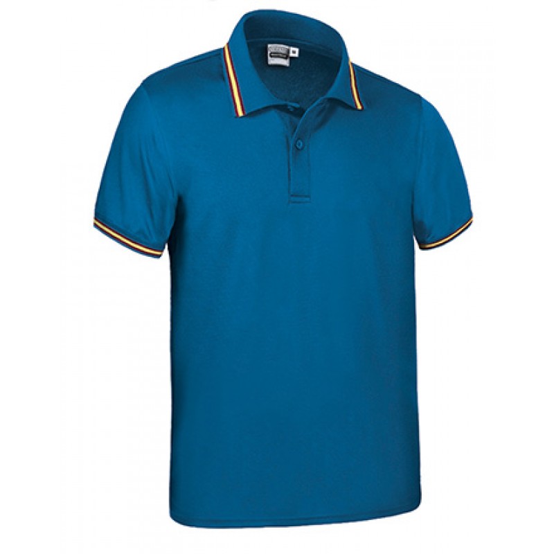 Polo técnico con banderas 