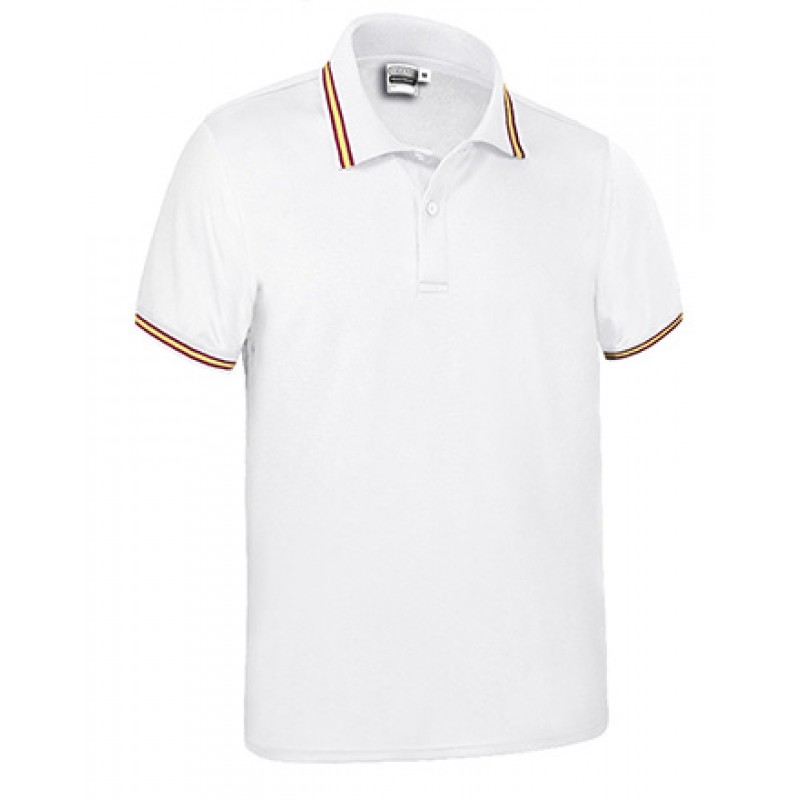 Polo técnico con banderas 