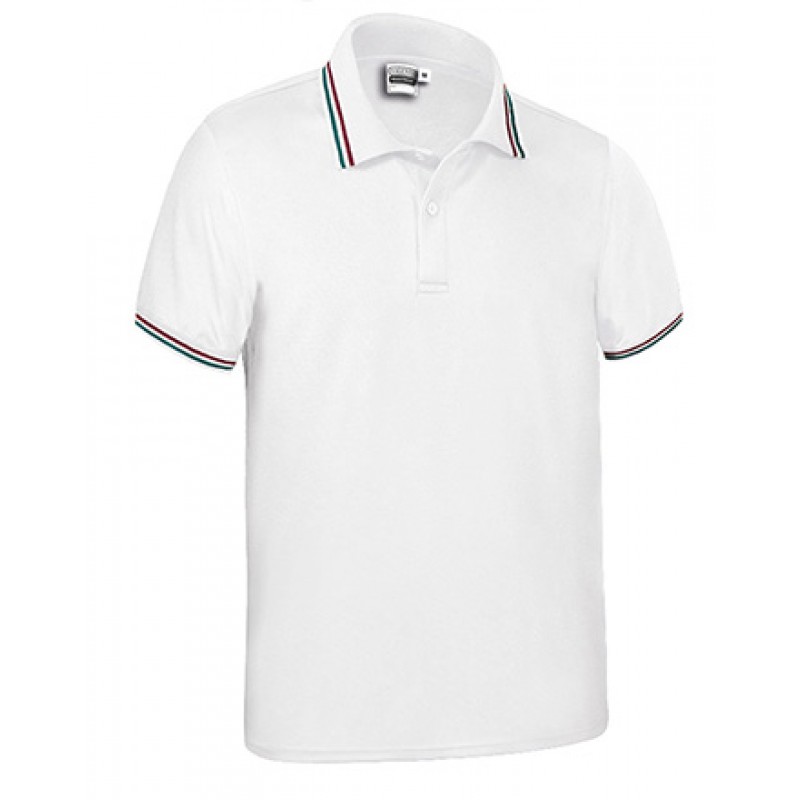 Polo técnico con banderas 