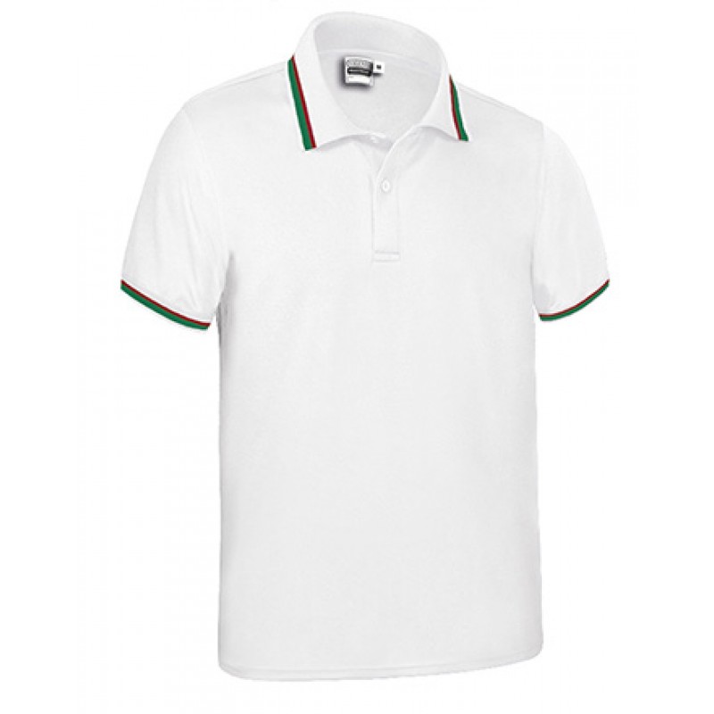 Polo técnico con banderas 