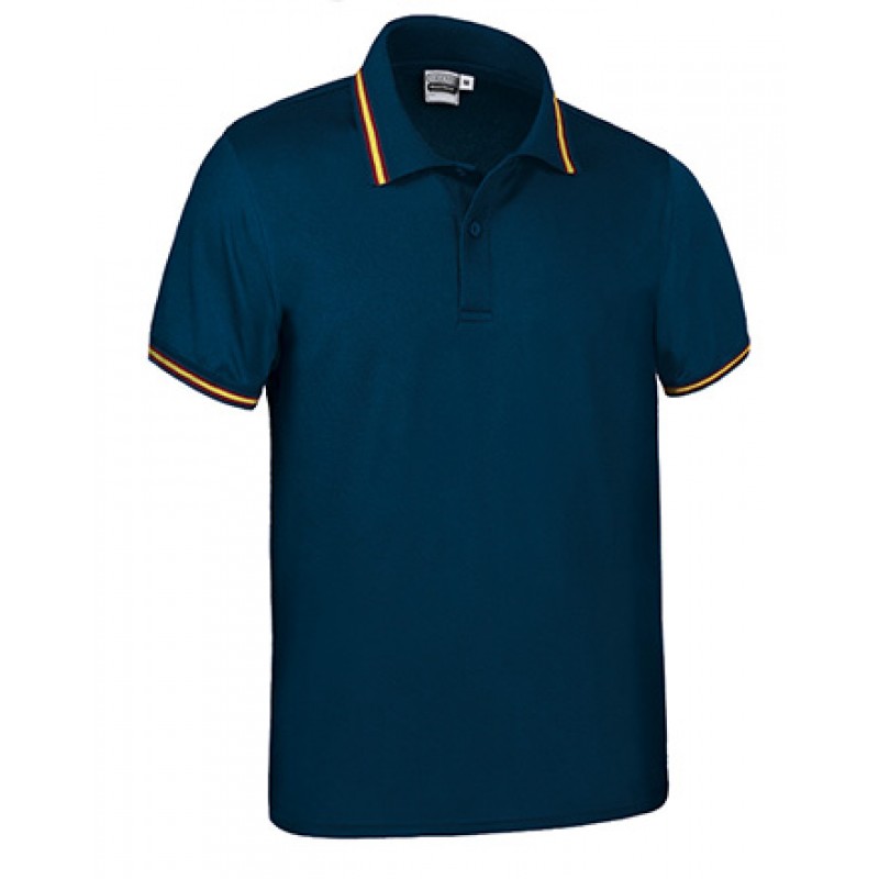 Polo técnico con banderas 