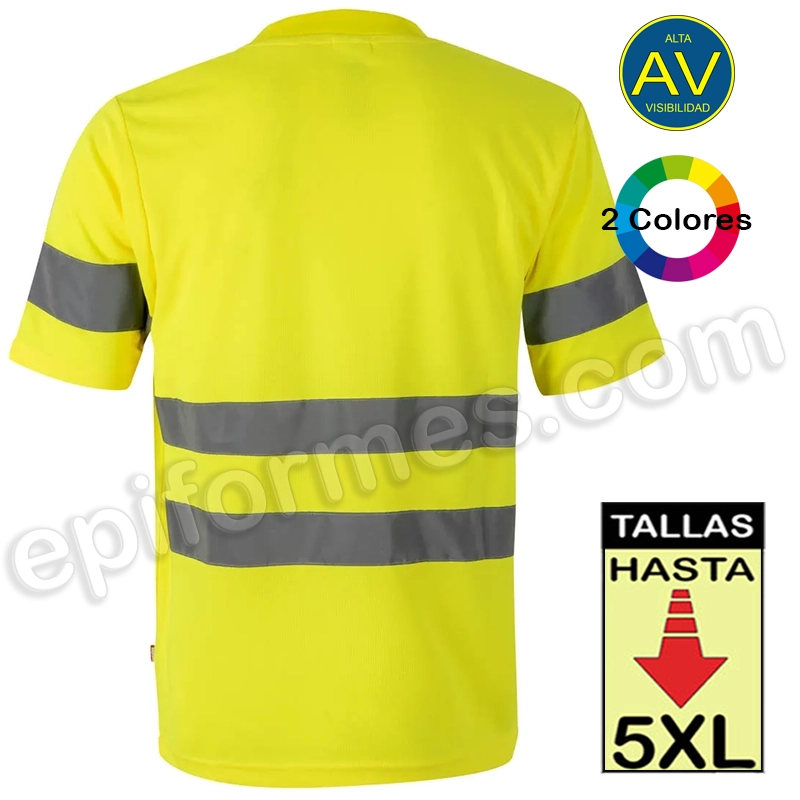 Camiseta alta visibilidad 