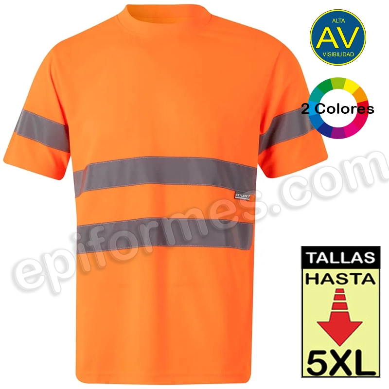 Camiseta alta visibilidad 