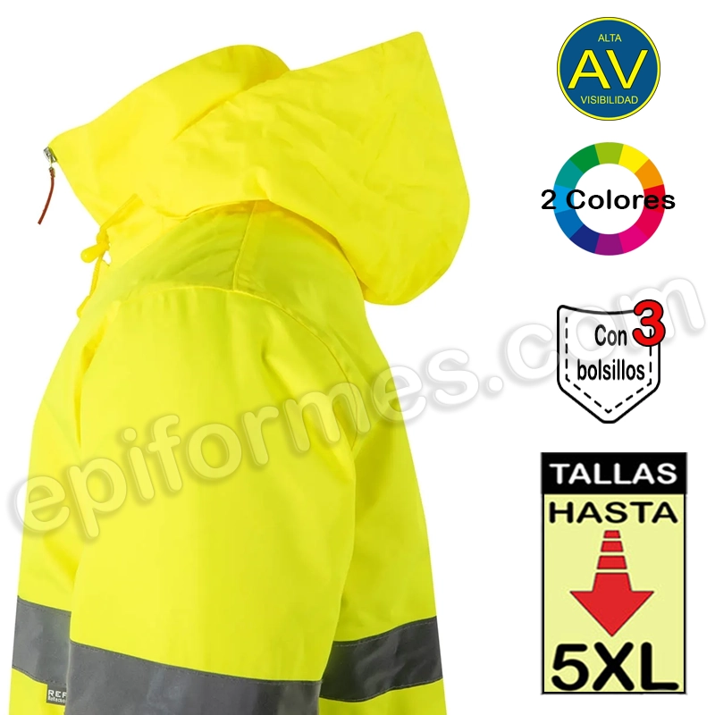 Parka alta visibilidad hasta la 5XL