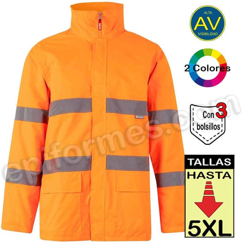 Parka alta visibilidad hasta la 5XL