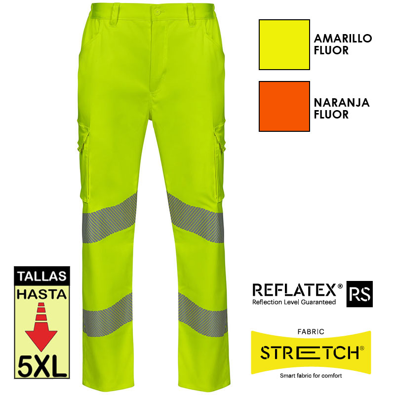 Pantalón stretch cinta segmentada