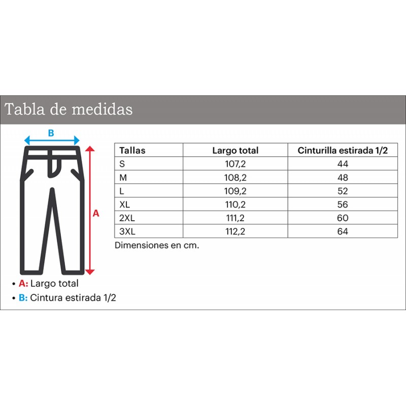 Pantalón stretch con rodilleras cinta segmentada