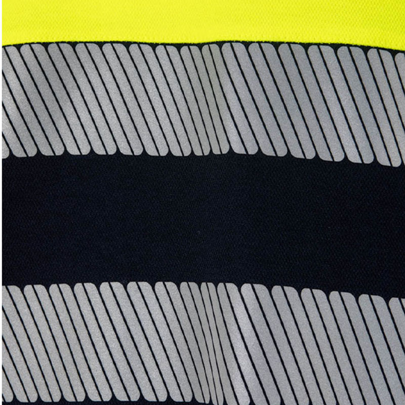 Camiseta algodón bicolor cinta segmentada