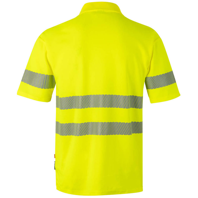 Polo algodón manga corta cinta segmentada