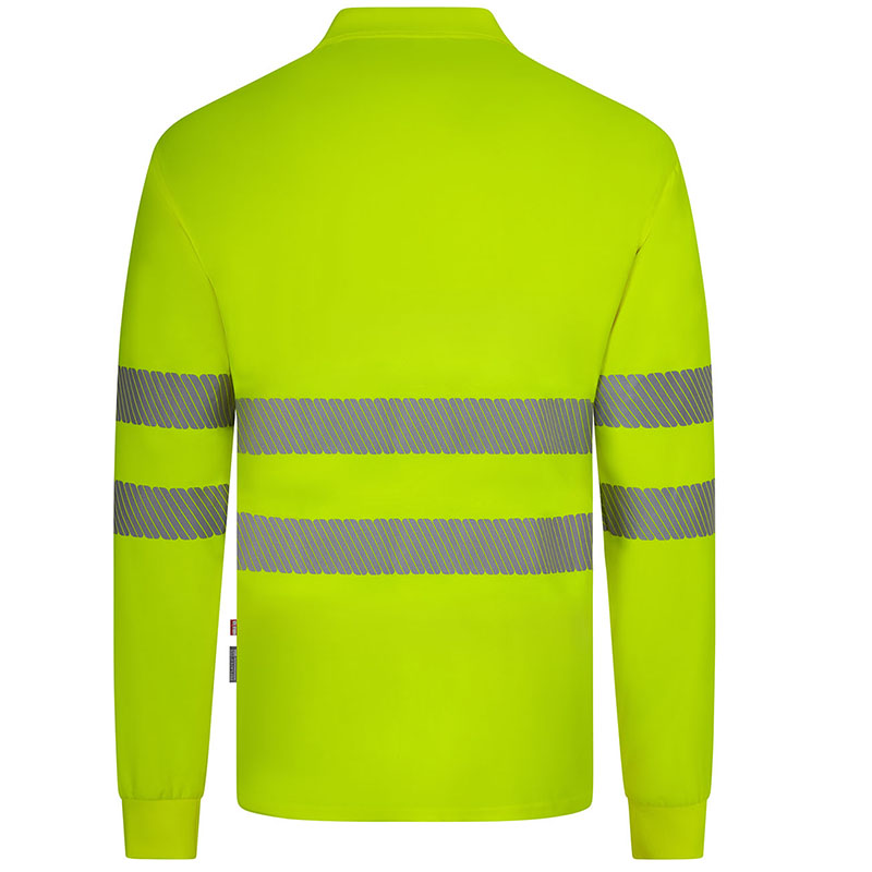 Polo poliéster reciclado manga larga