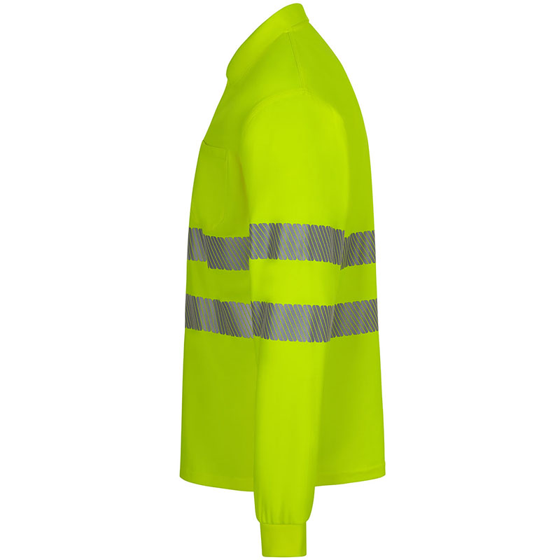 Polo poliéster reciclado manga larga