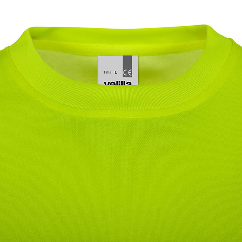 Camiseta algodón cinta segmentada manga larga