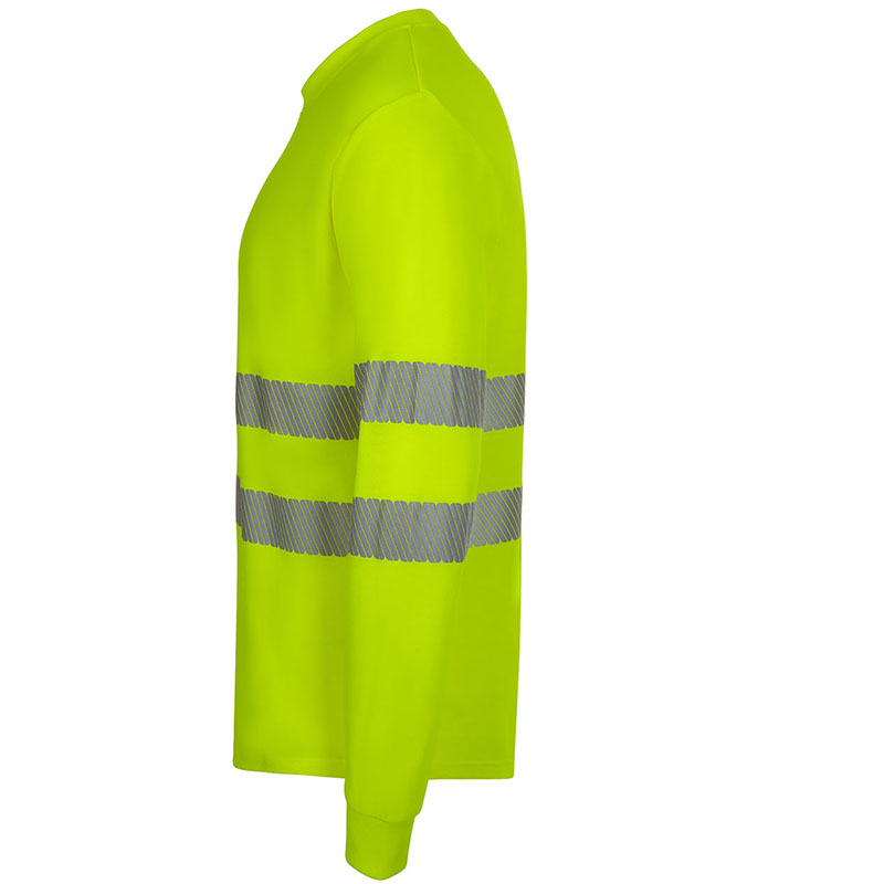 Camiseta algodón cinta segmentada manga larga