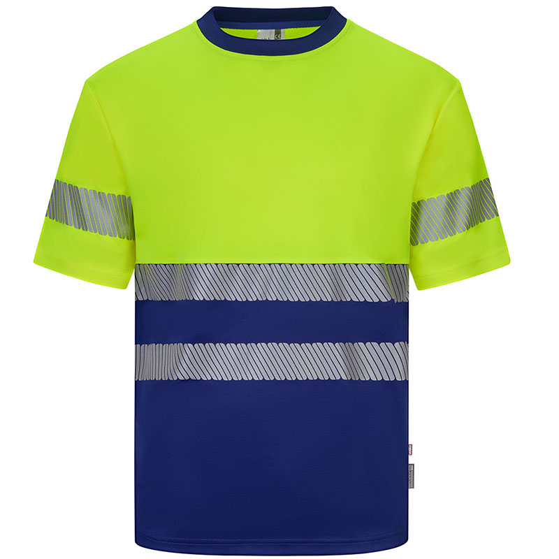 Camiseta poliéster reciclado cinta segmentada