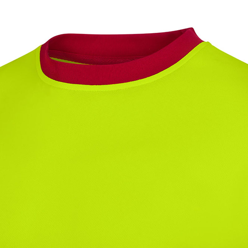 Camiseta poliéster reciclado cinta segmentada