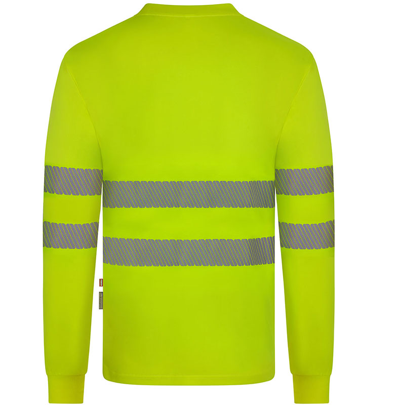 Camiseta poliéster reciclado manga larga cinta segmentada