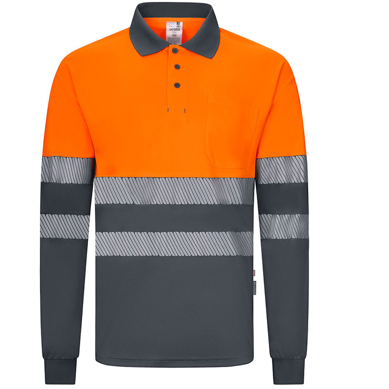 Camiseta poliéster reciclado cinta segmentada.