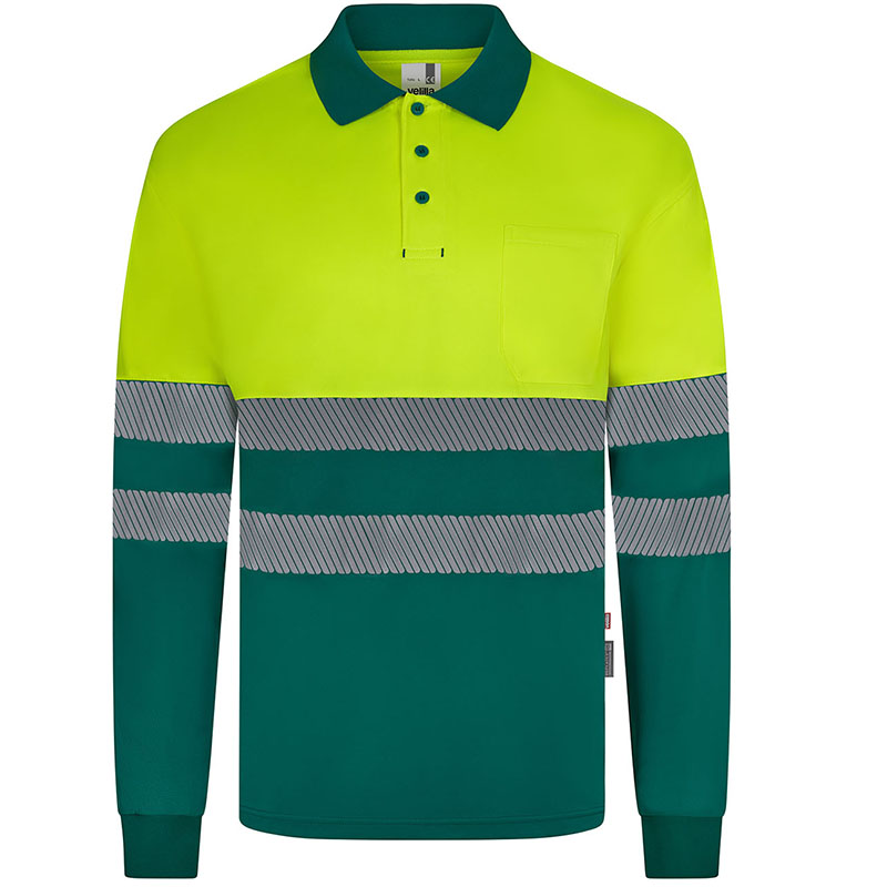 Camiseta poliéster reciclado cinta segmentada.