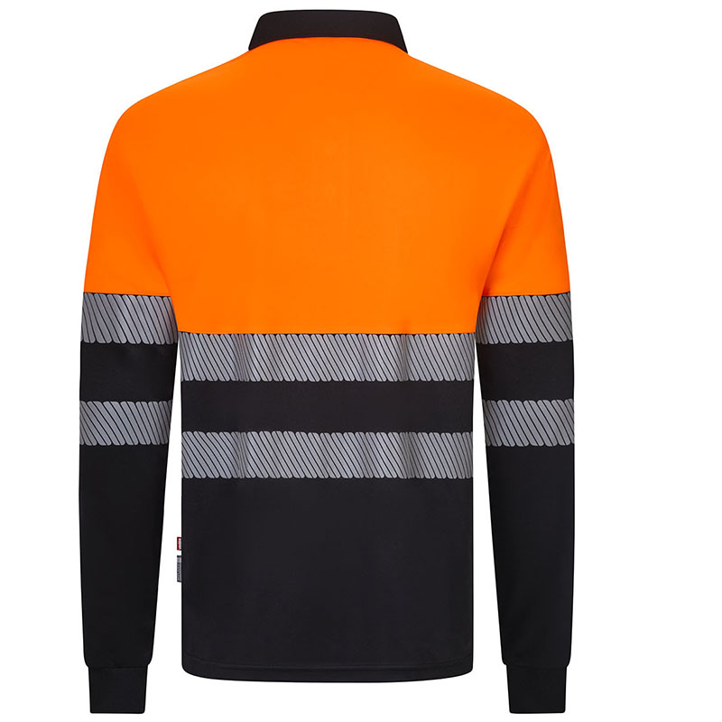 Camiseta poliéster reciclado cinta segmentada.