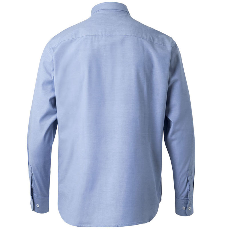 Camisa oxford stretch manga larga hombre