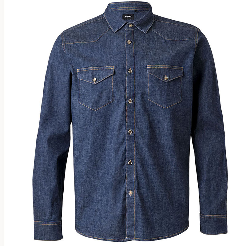 Camisa vaquera strech hombre