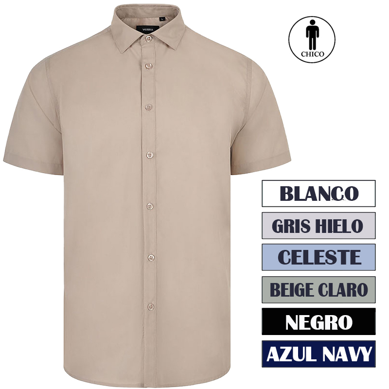 Camisa manga corta hombre Camisa manga corta hombre